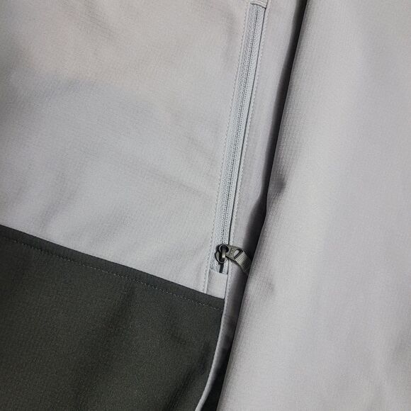 The North Face Castle Rock Soft Shell Mens Jacket Size L GreyEmbroidered Devo - Picture 9 of 11